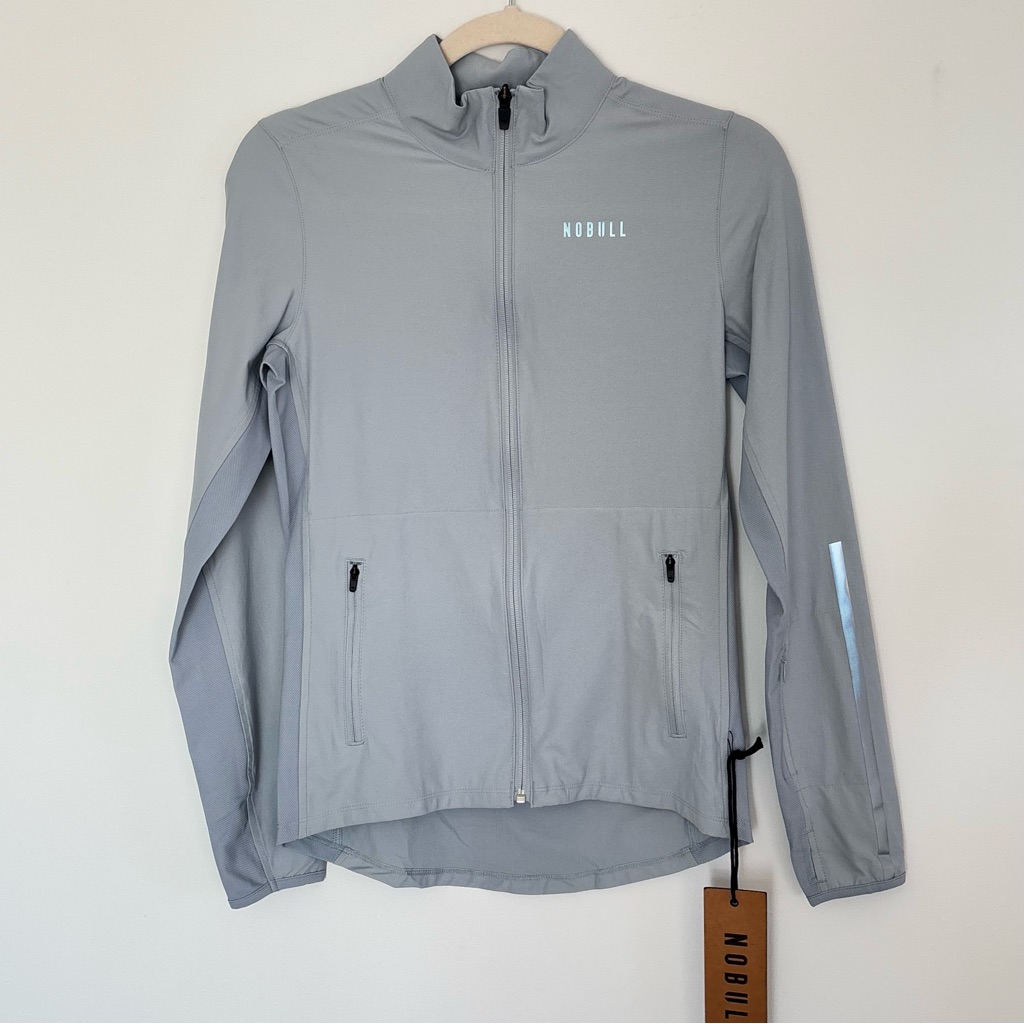 Nobull Full Zip Reflective Running Jacket Size Xs Athletic New Nwt F29